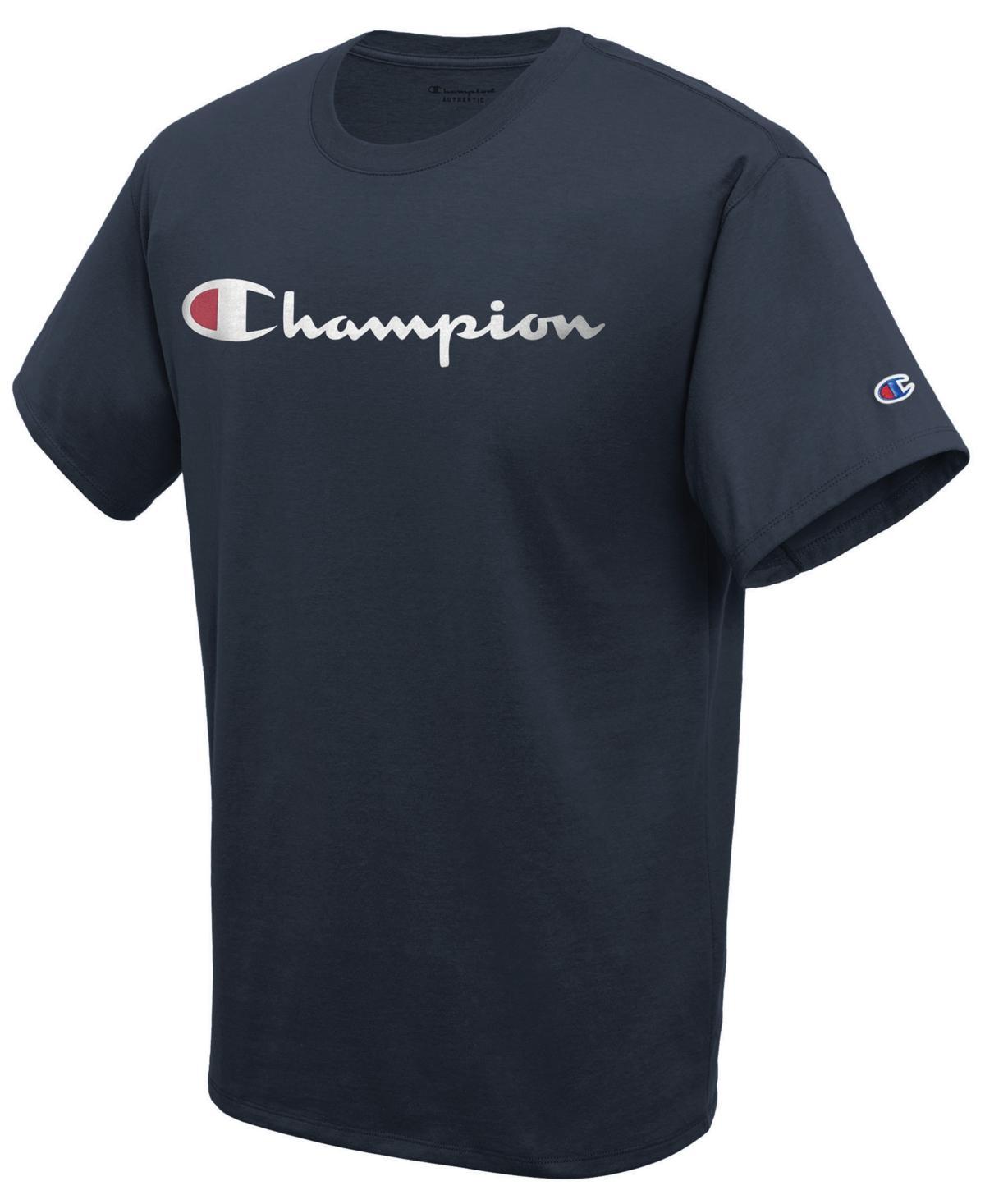 Men's Champion® Graphic Tee, Size: Large, White Product Image