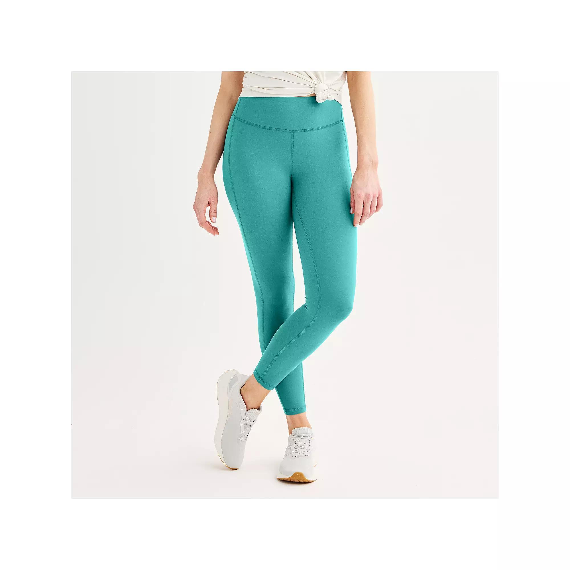 Women's Tek Gear® Essential Soft 7/8th Leggings, Size: Small, Solomon Product Image