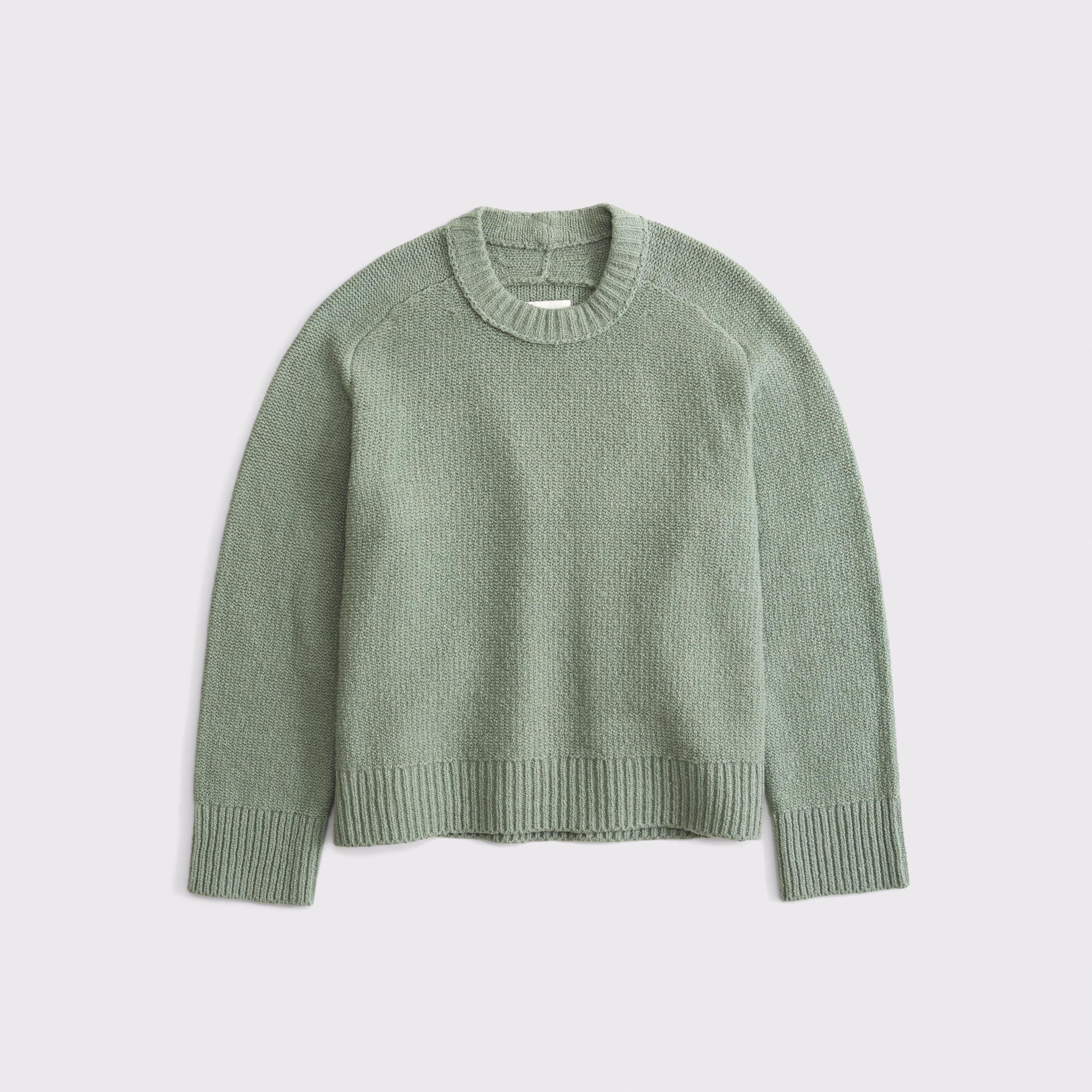 The A&F Madeline Textural Crew Sweater Product Image