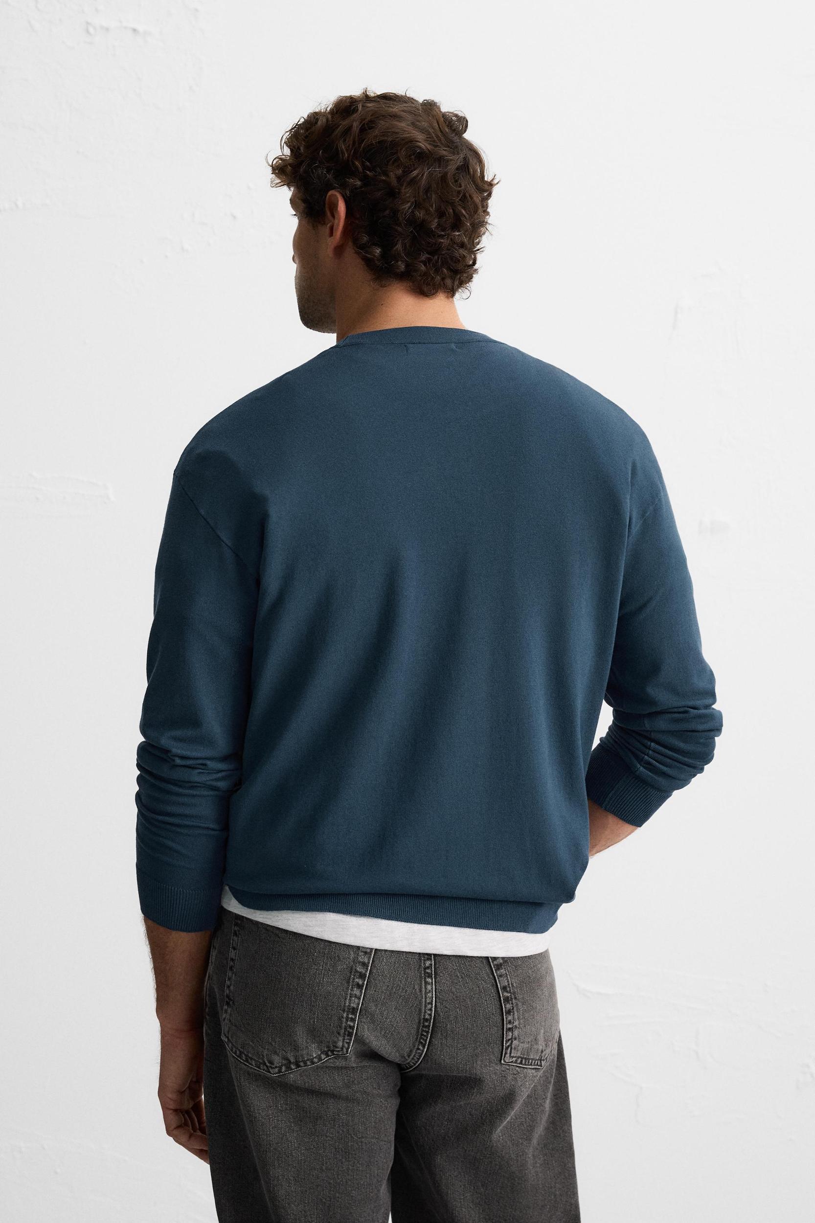 BASIC VISCOSE BLEND SWEATER Product Image