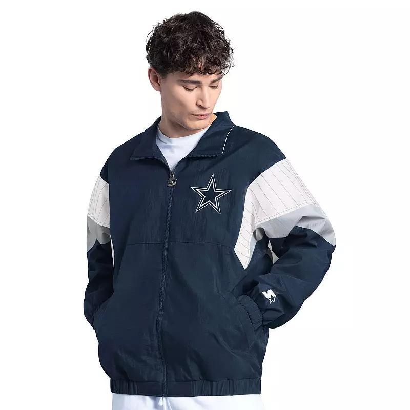 Men's Starter Royal Buffalo Bills Yard Line Full-Zip Jacket, Size: XL, Blue Product Image