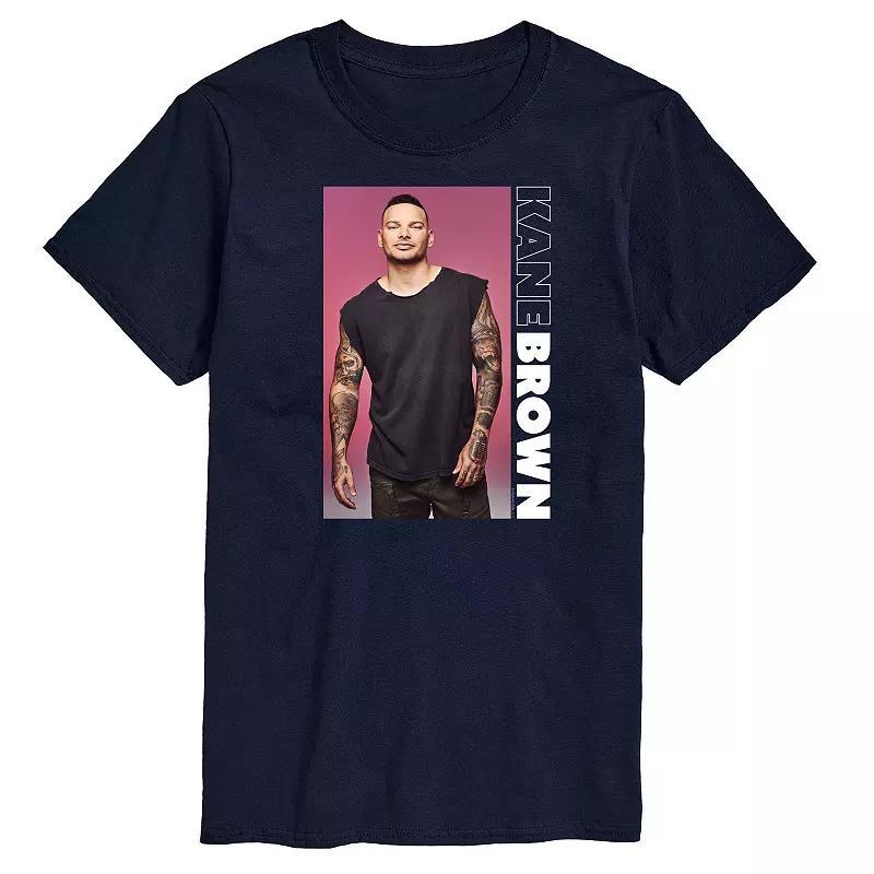 Mens Kane Brown Graphic Tee Blue Product Image