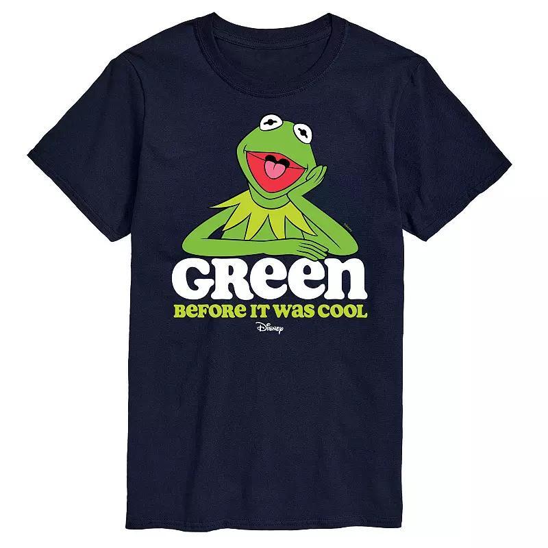 Disneys Mens The Muppets Green Cool Tee Blue Product Image