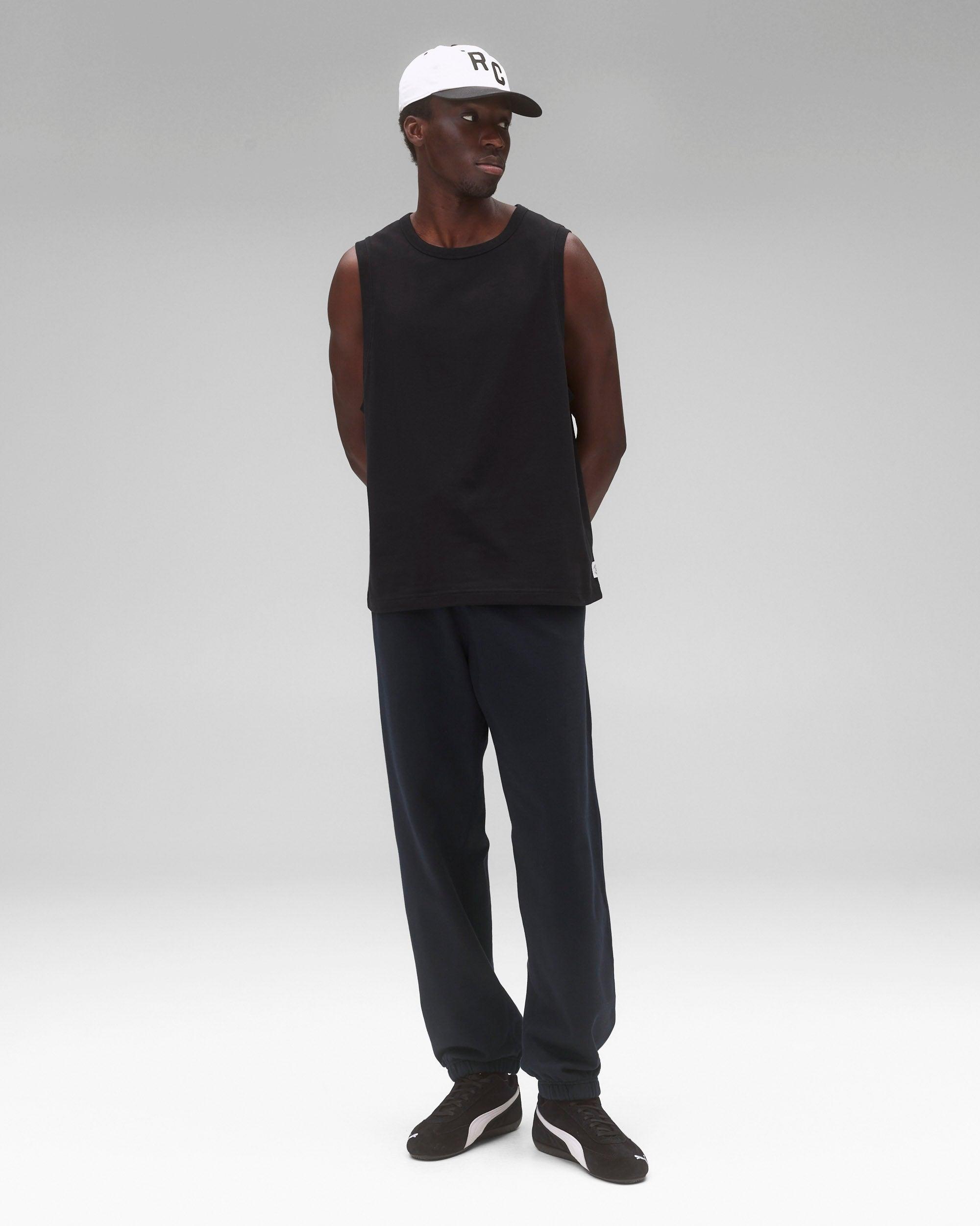 Dual Jersey Slim Sleeveless Shirt Male Product Image