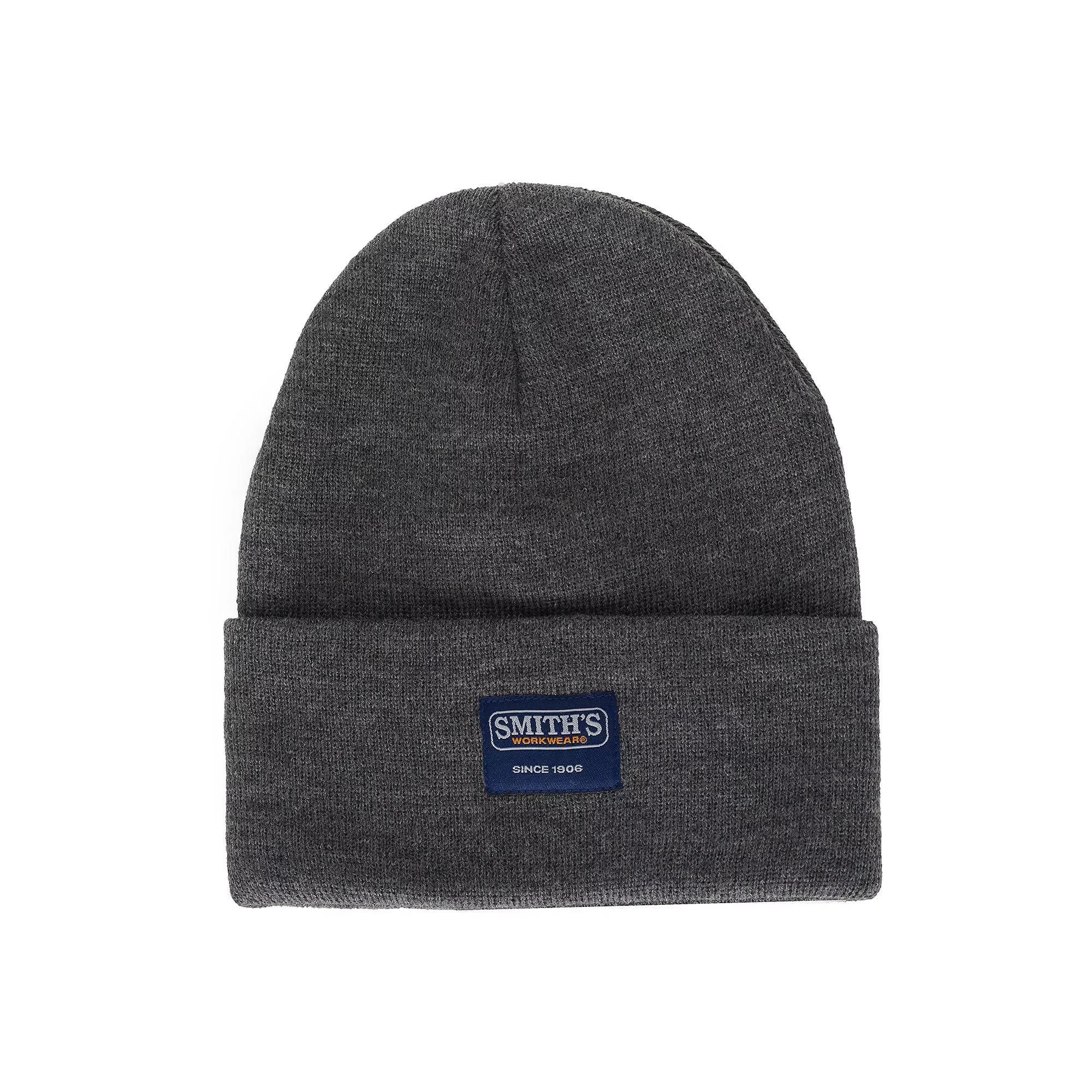 Men's Smith's Workwear Cuffed Pull-On Knit Beanie, Camel Brown Product Image