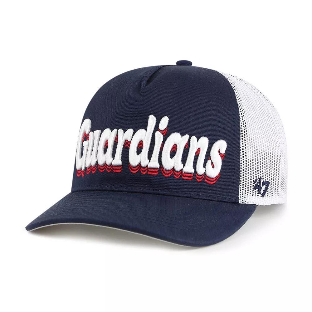 Women's '47 Navy Cleveland Guardians Biloxi Hitch Adjustable Hat, Grd Blue Product Image