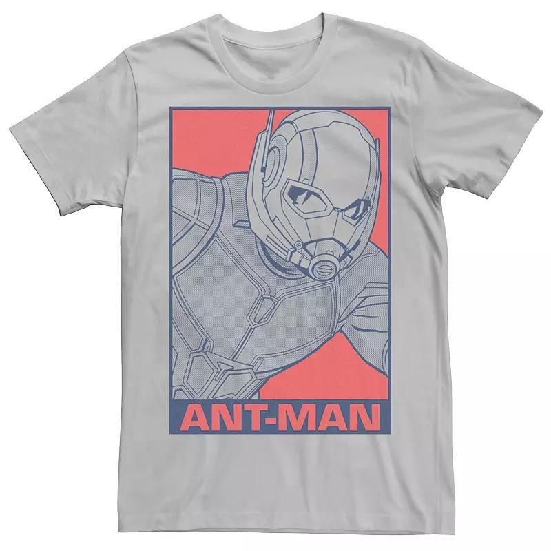 Men's Marvel Avengers Endgame Pop Ant-Man Poster Tee, Size: Large, Silver Product Image