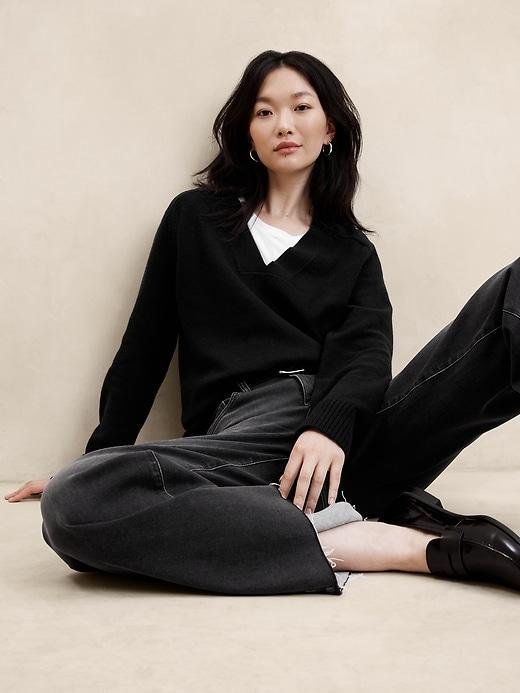 Perfectly Soft V-Neck Sweater Product Image