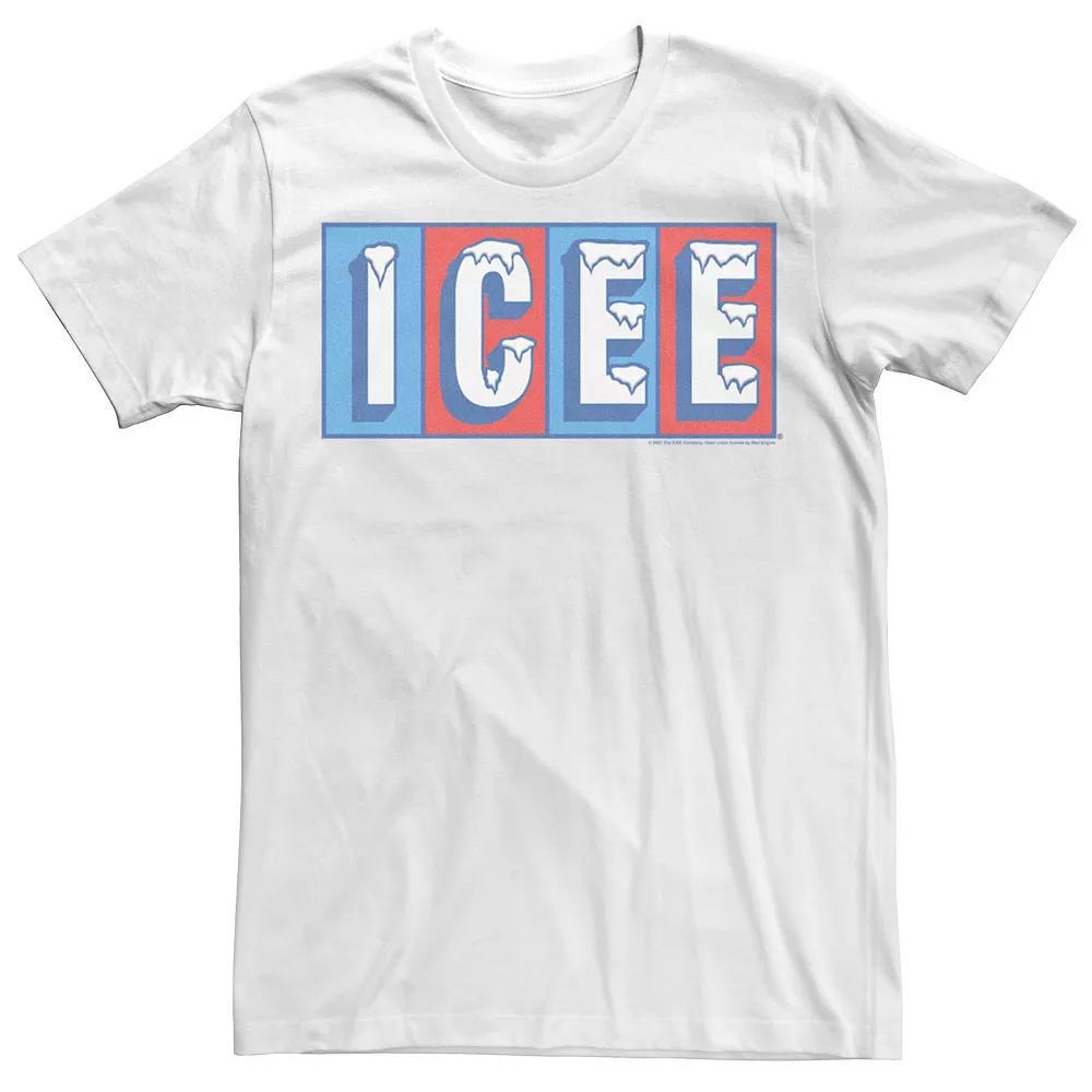 Men's Icee Retro Logo Tee, Size: Small, White Product Image