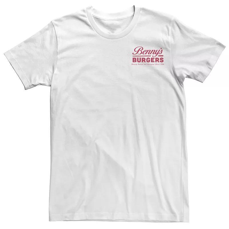 Big & Tall Trendy "Death Before Decaf" Tee, Men's, Size: XXL Tall, White Product Image