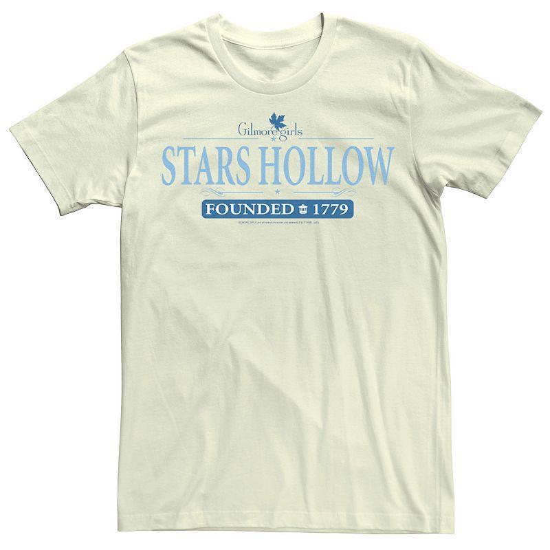Men's Gilmore Girls Stars Hollow Founded 1779 Tee, Size: 3XL, White Product Image