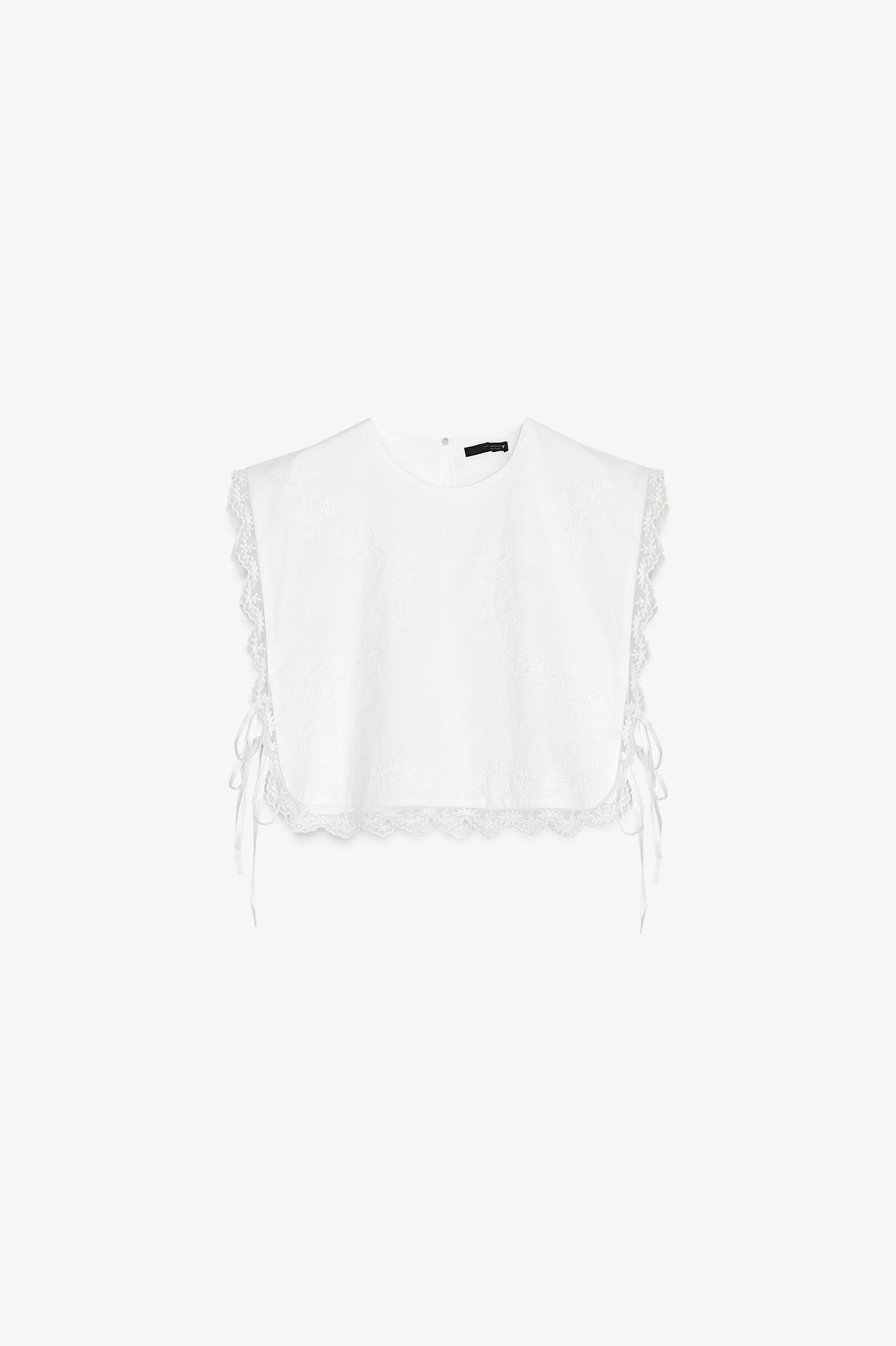 EMBROIDERED TIE TOP Product Image