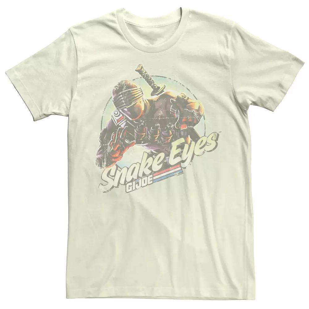 Men's G.I. Joe Snake Man Eyes Graphic Tee, Size: XL, Natural Product Image