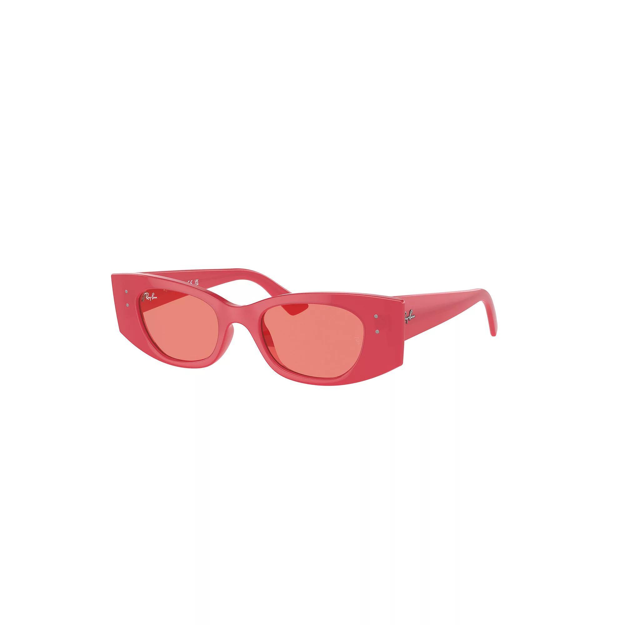 Women's Ray-Ban RB4427 49mm Irregular Sunglasses, Pink Product Image