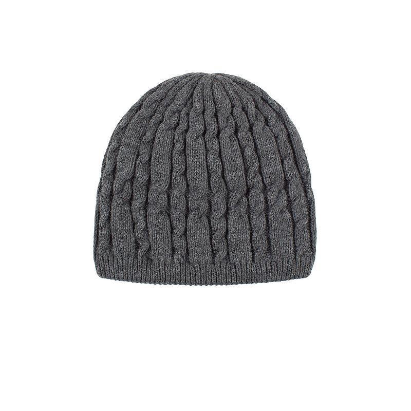 Women's Heat Holders Heatweaver Lined Cable Knit Beanie, Blue Product Image