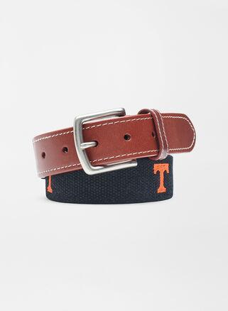 Peter Millar Mens Tennessee Belt | Color: Black | Size: 32 Product Image