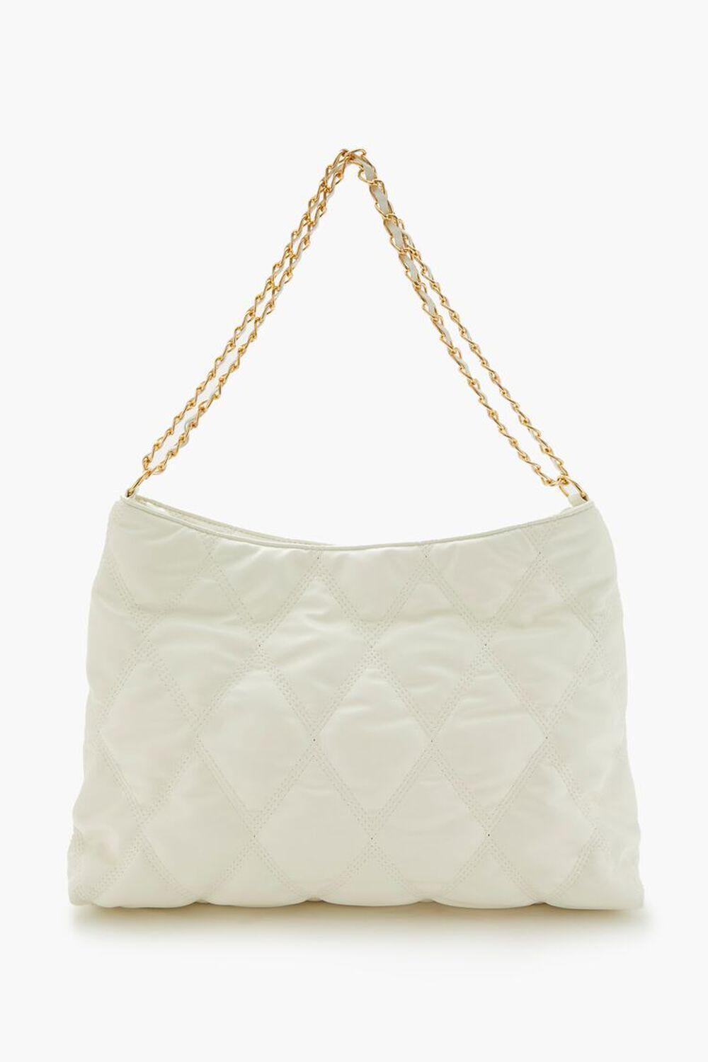 Quilted Faux Leather Shoulder Bag | Forever 21 Product Image