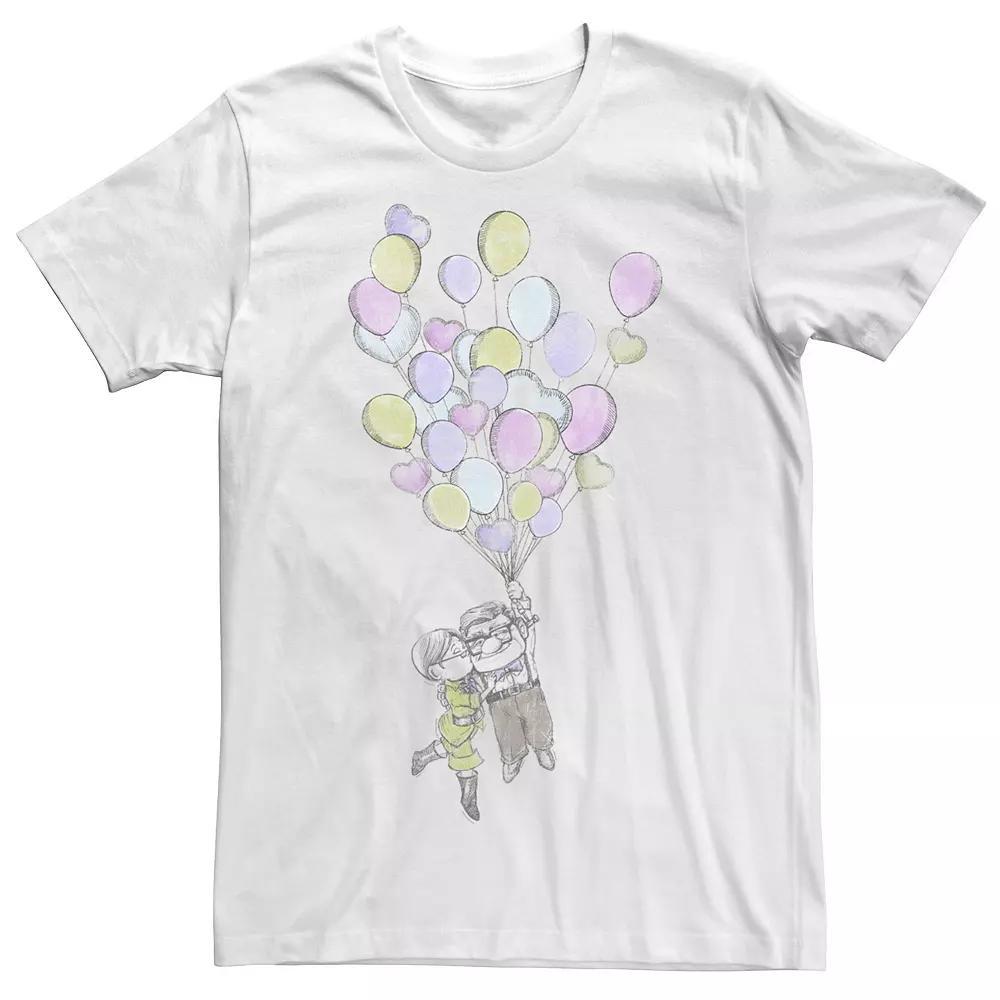 Disney / Pixars Up Ellie & Carl Mens Balloons Tee Product Image