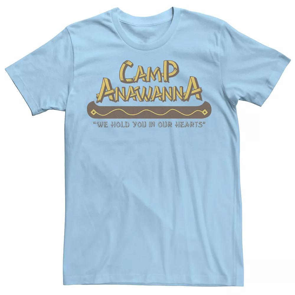 Men's Nickelodeon Salute Your Shorts Camp Anawanna Graphic Tee, Size: Medium, Light Blue Product Image