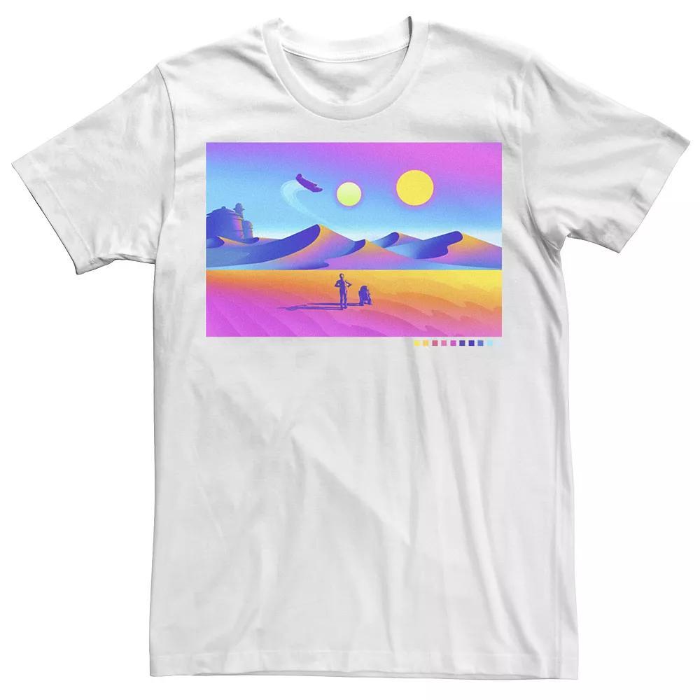 Men's Star Wars Droid Journey Tee, Size: XL, White Product Image