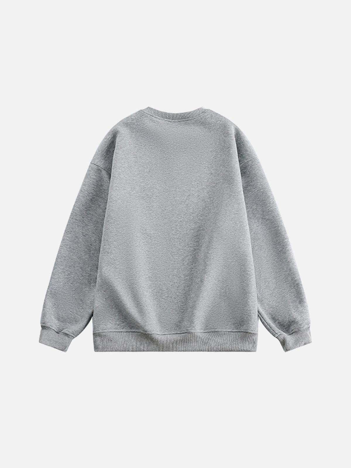 Aelfric Eden Leopard Print Pocket Sweatshirt Product Image