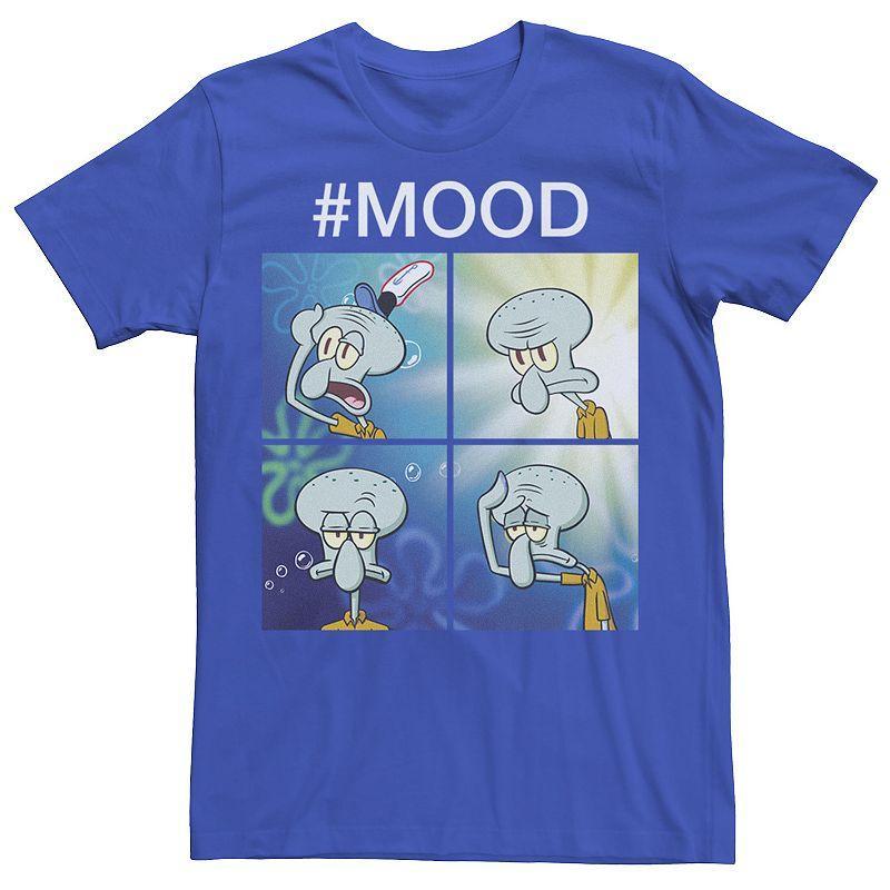 Men's Nickelodeon SpongeBob SquarePants Squidward Mood Graphic Tee, Size: Small, Athletic Grey Product Image