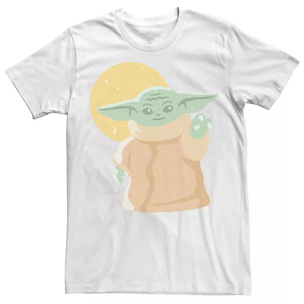 Men's Star Wars The Child Minimalist Sunset Tee, Size: Large, White Product Image