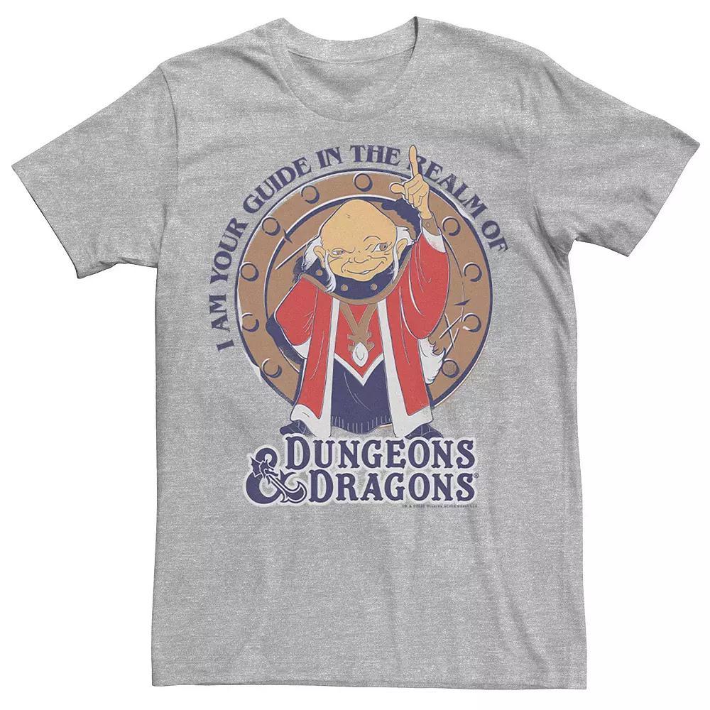 Men's Dungeons & Dragons Guide Of The Realm Tee, Size: XXL, Athletic Grey Product Image