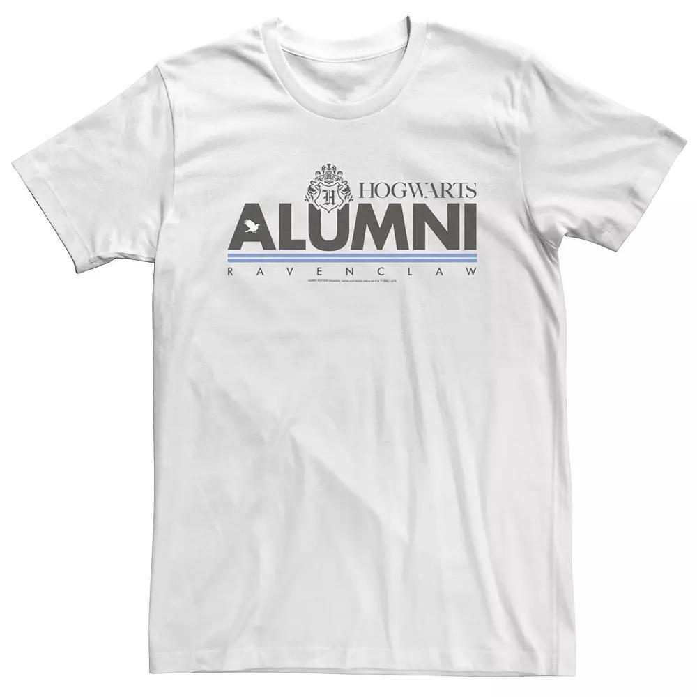 Big & Tall Harry Potter Hogwarts Alumni Ravenclaw Tee, Men's, Size: XL Tall, White Product Image