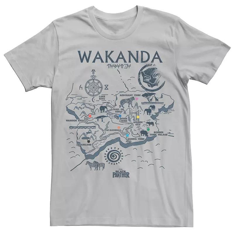Boys 8-20 Marvel Wakanda Map Tee, Boys Product Image