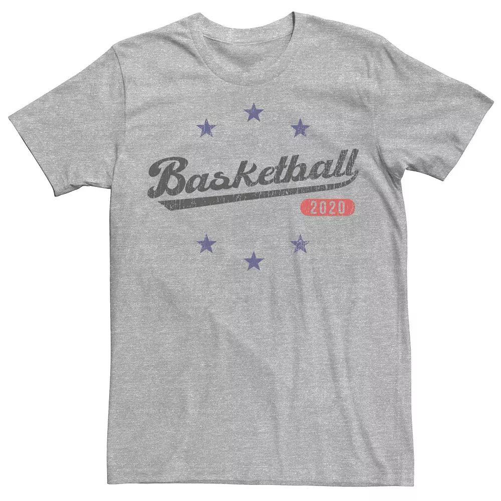 Men's Basketball 2020 Americana Tee, Size: XXL, Athletic Grey Product Image