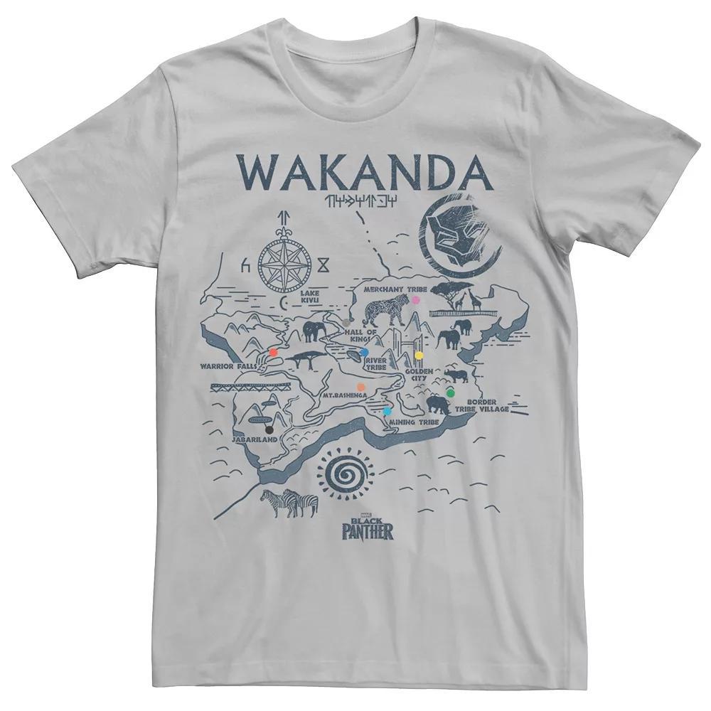 Boys 8-20 Marvel Wakanda Map Tee, Boys Product Image