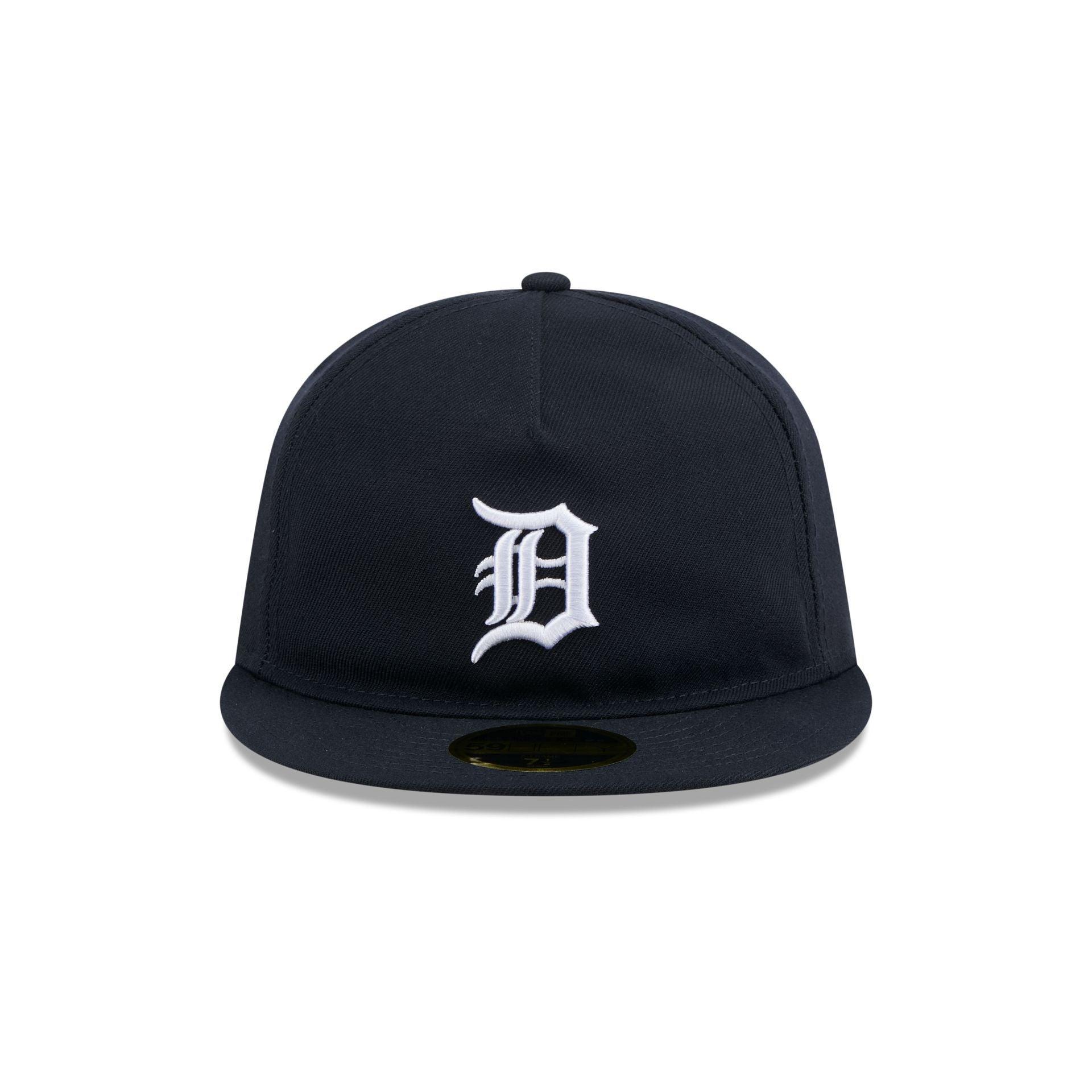 Detroit Tigers Easy Retro Crown 59FIFTY A-Frame Fitted Hat Male Product Image