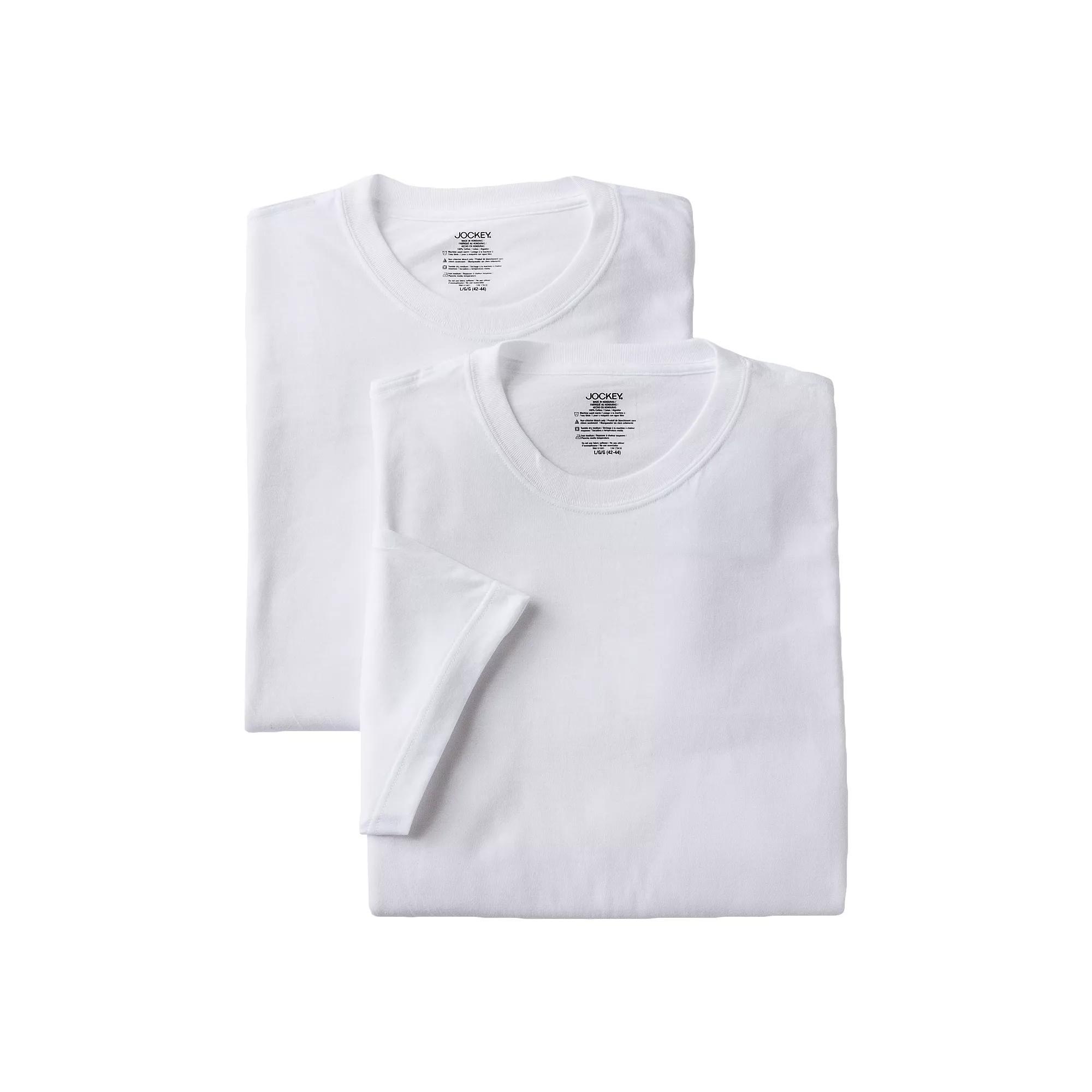 Big & Tall Jockey 2-pack Classic Crewneck Tees, Mens Product Image