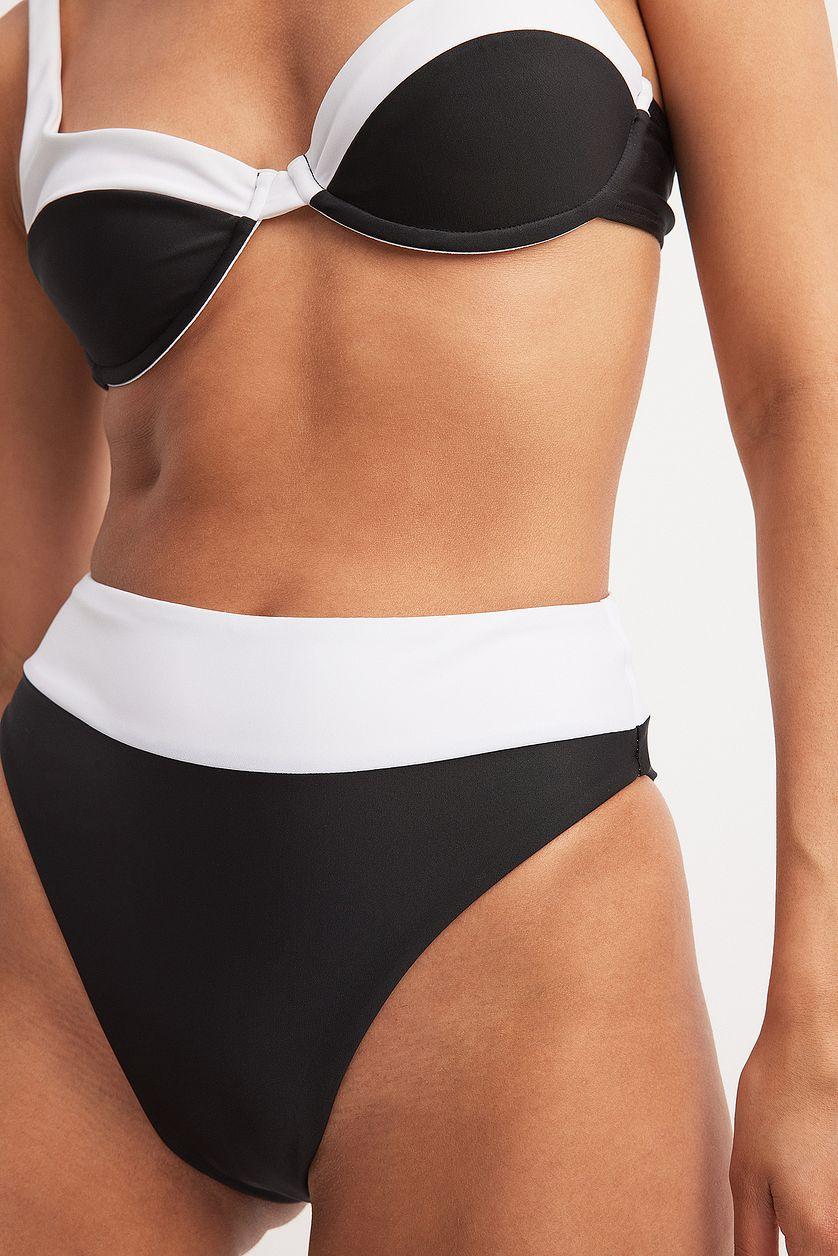 Panel High Waist Bikini Panty Product Image