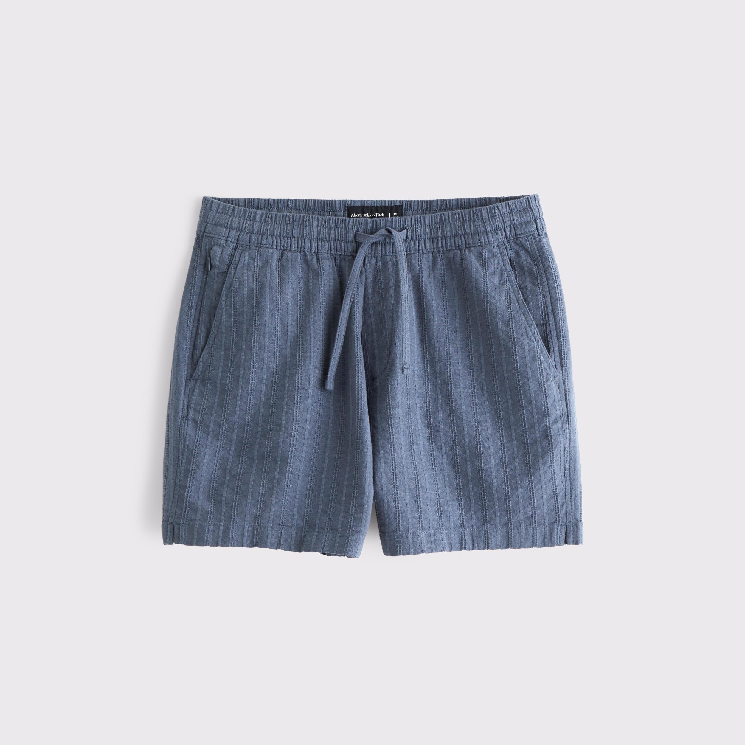 Cotton Texture Pull-On Short Product Image
