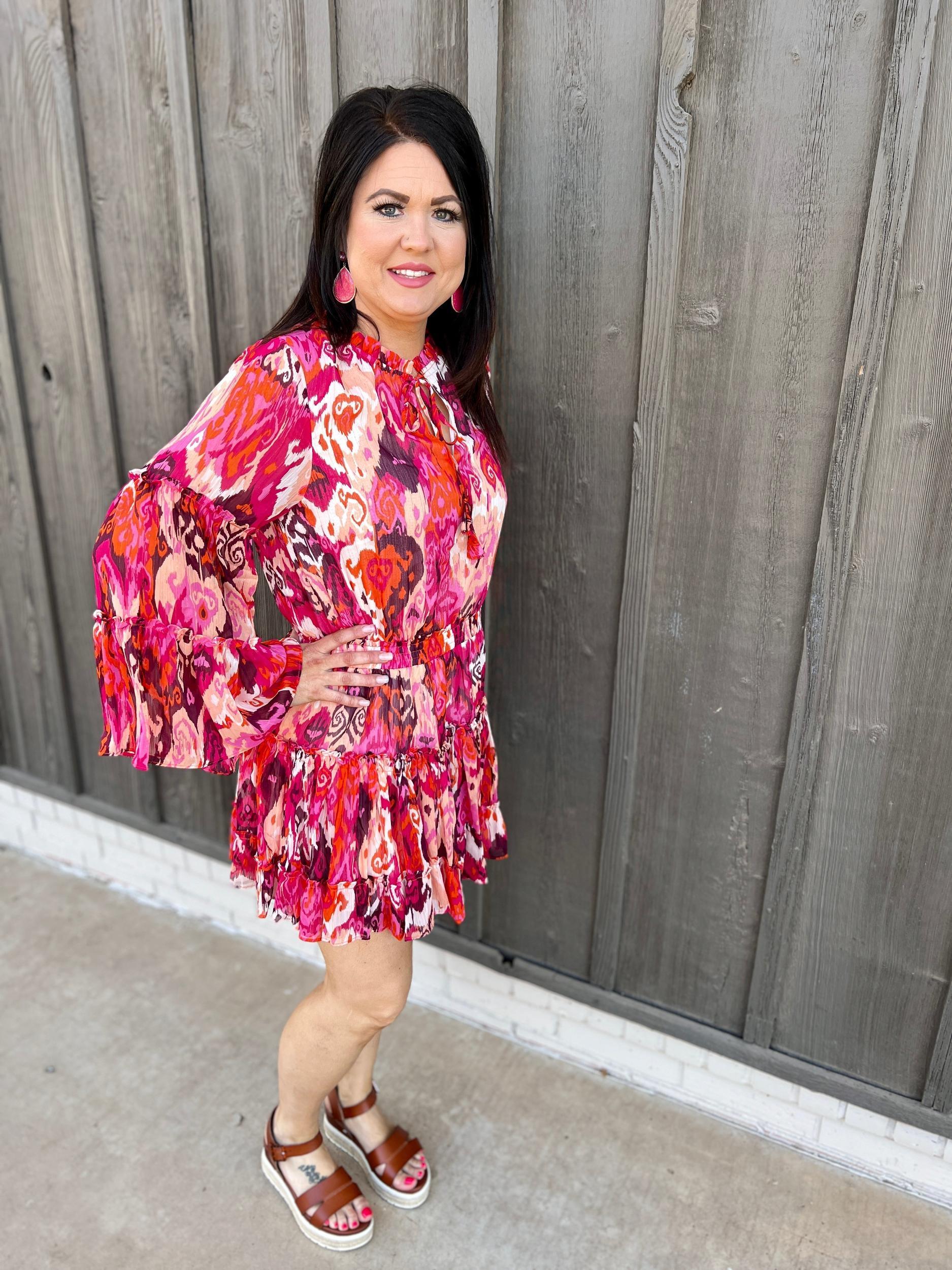 Pink Southern Bell Mini Dress* Product Image