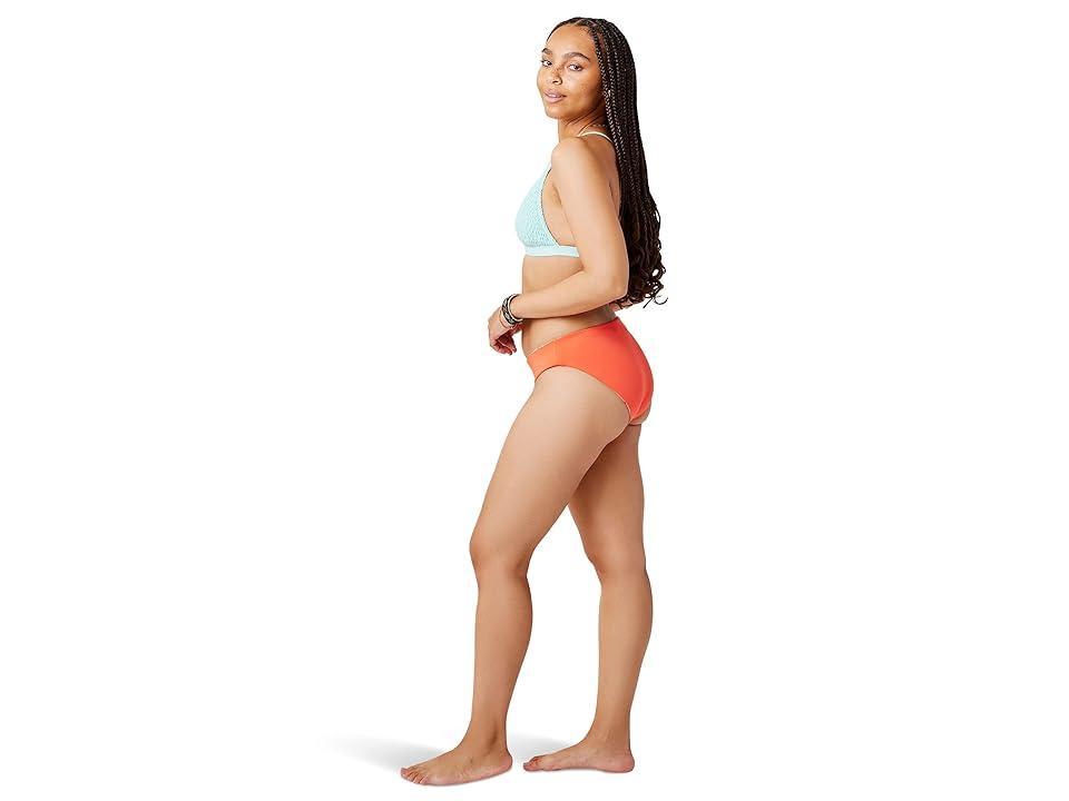 Carve Designs Gigi Smocked Top (Seaglass) Women's Swimwear Product Image