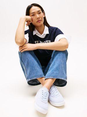 Suede Hilfiger Logo Sneaker Product Image