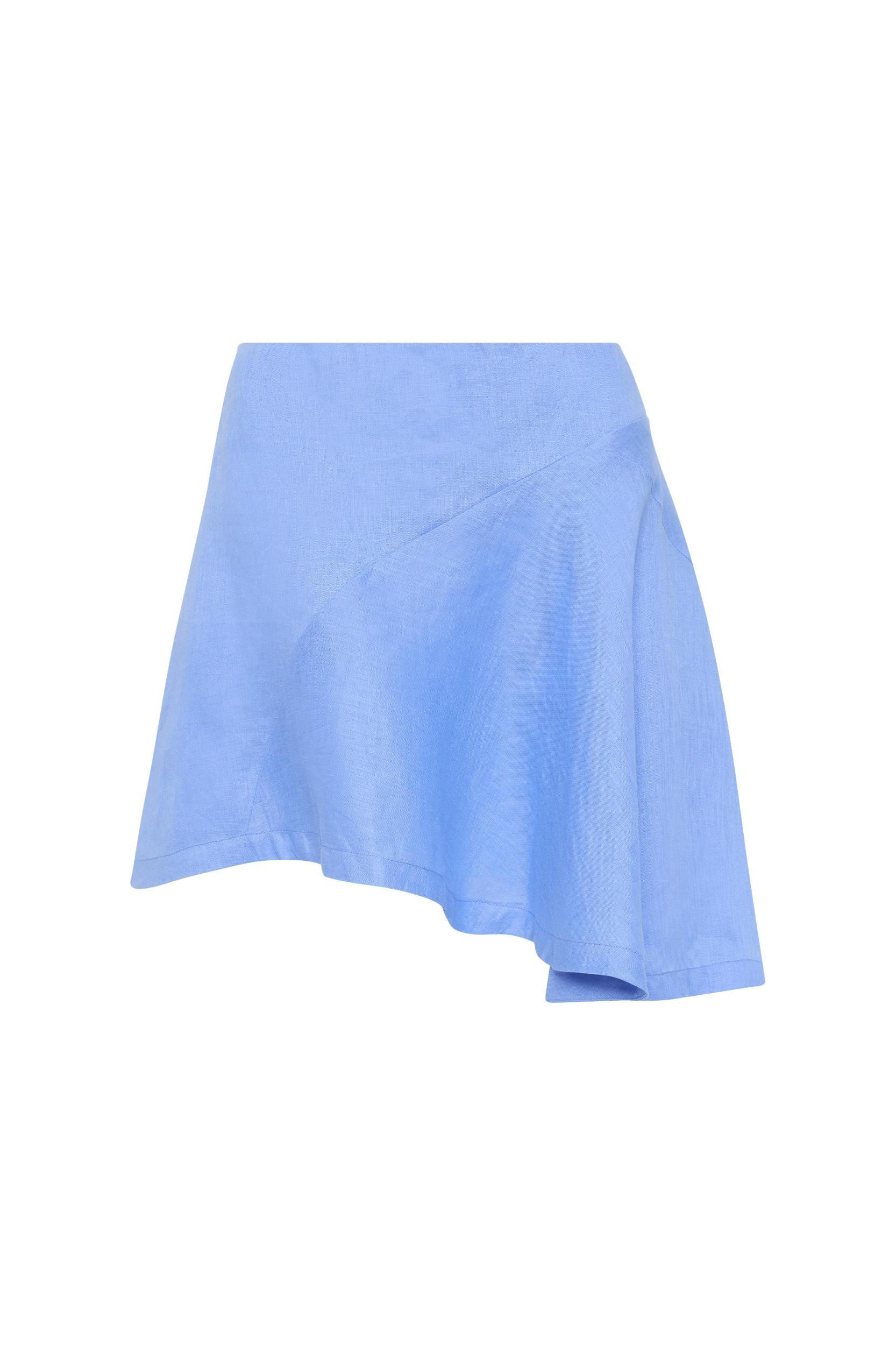 Antibes Mini Skirt Mid Blue - Final Sale Product Image