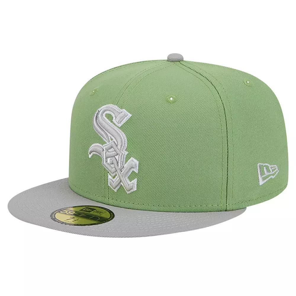 Men's New Era Green/Gray Chicago White Sox Two-Tone Color Pack 59FIFTY Fitted Hat, Size: 7 1/8 Product Image