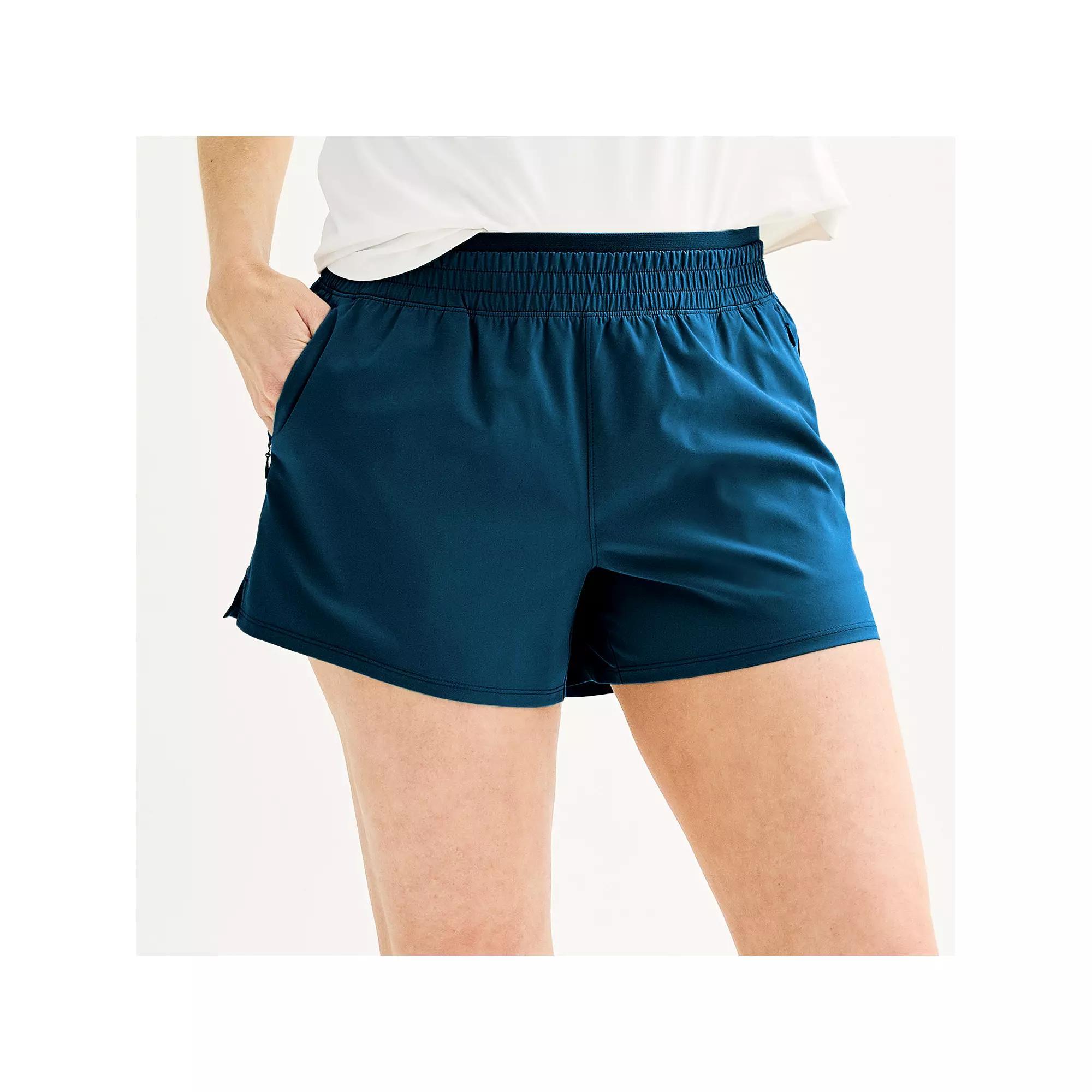 Women's Tek Gear® Woven Run Shorts, Size: XXL, Blue Crayon Product Image