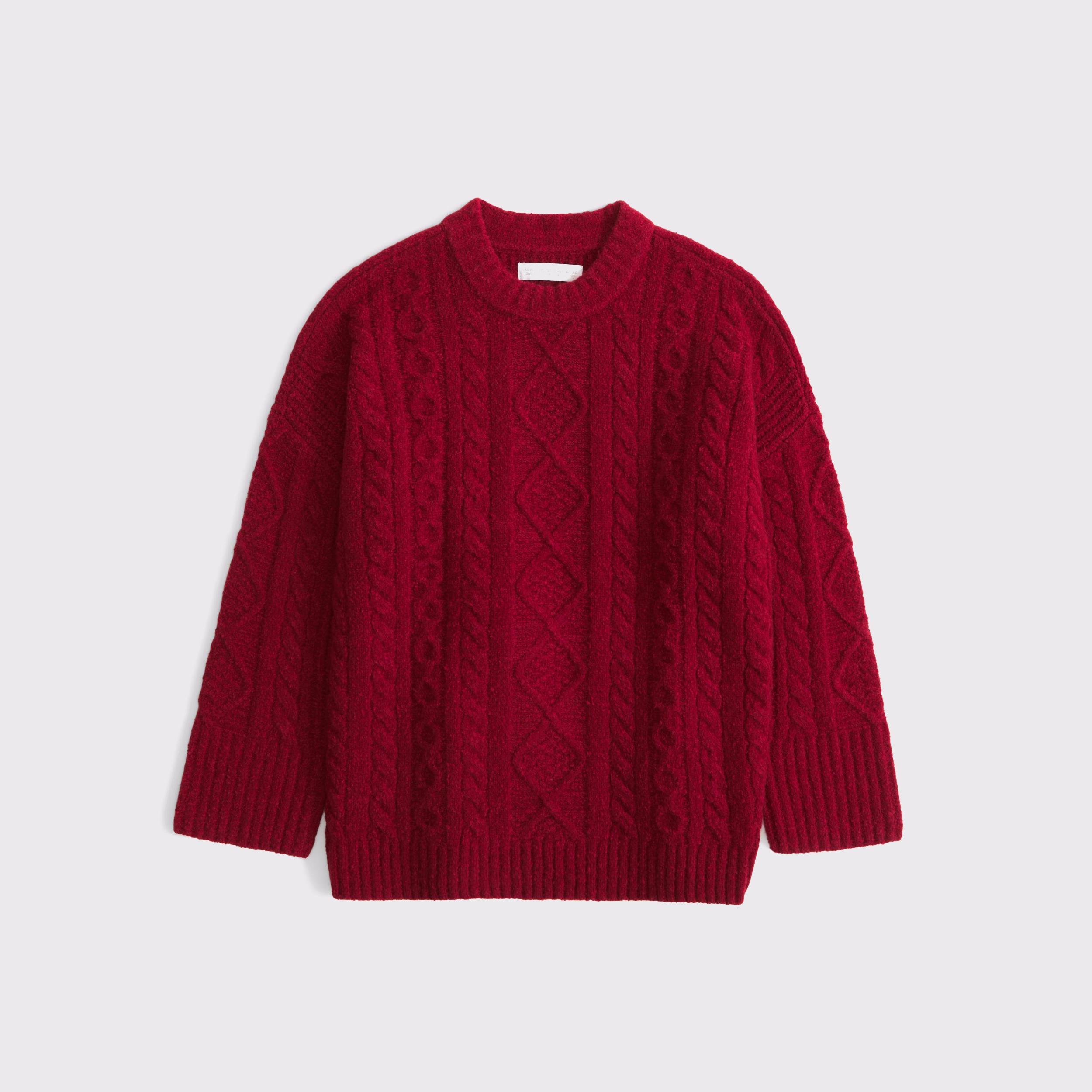 Relaxed Lounge Fairisle Crew Sweater Product Image