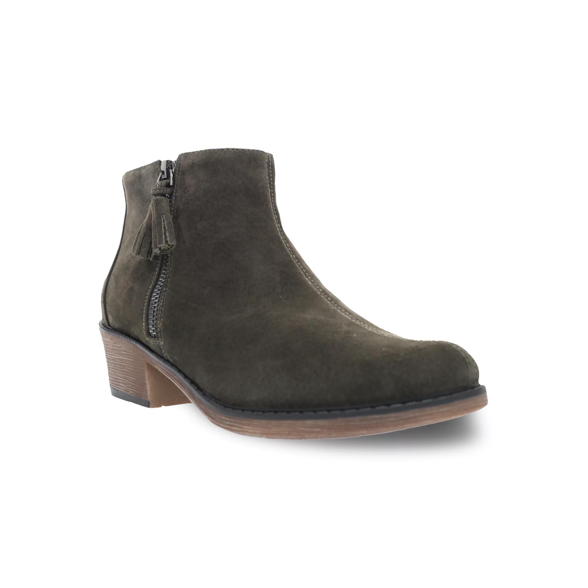 Propet Rebel Womens Suede Ankle Boots Product Image
