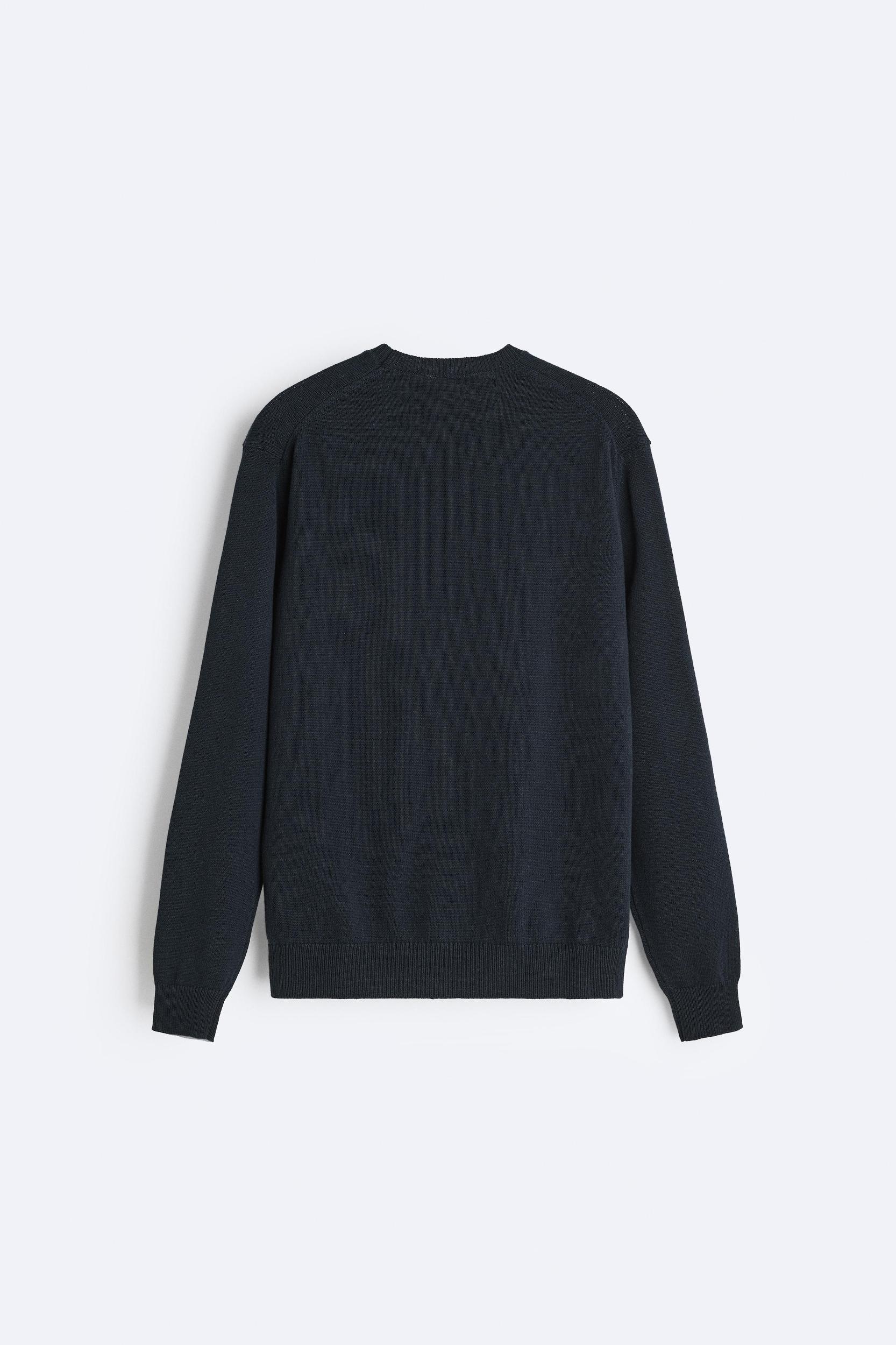 COTTON - LINEN BLEND SWEATER Product Image