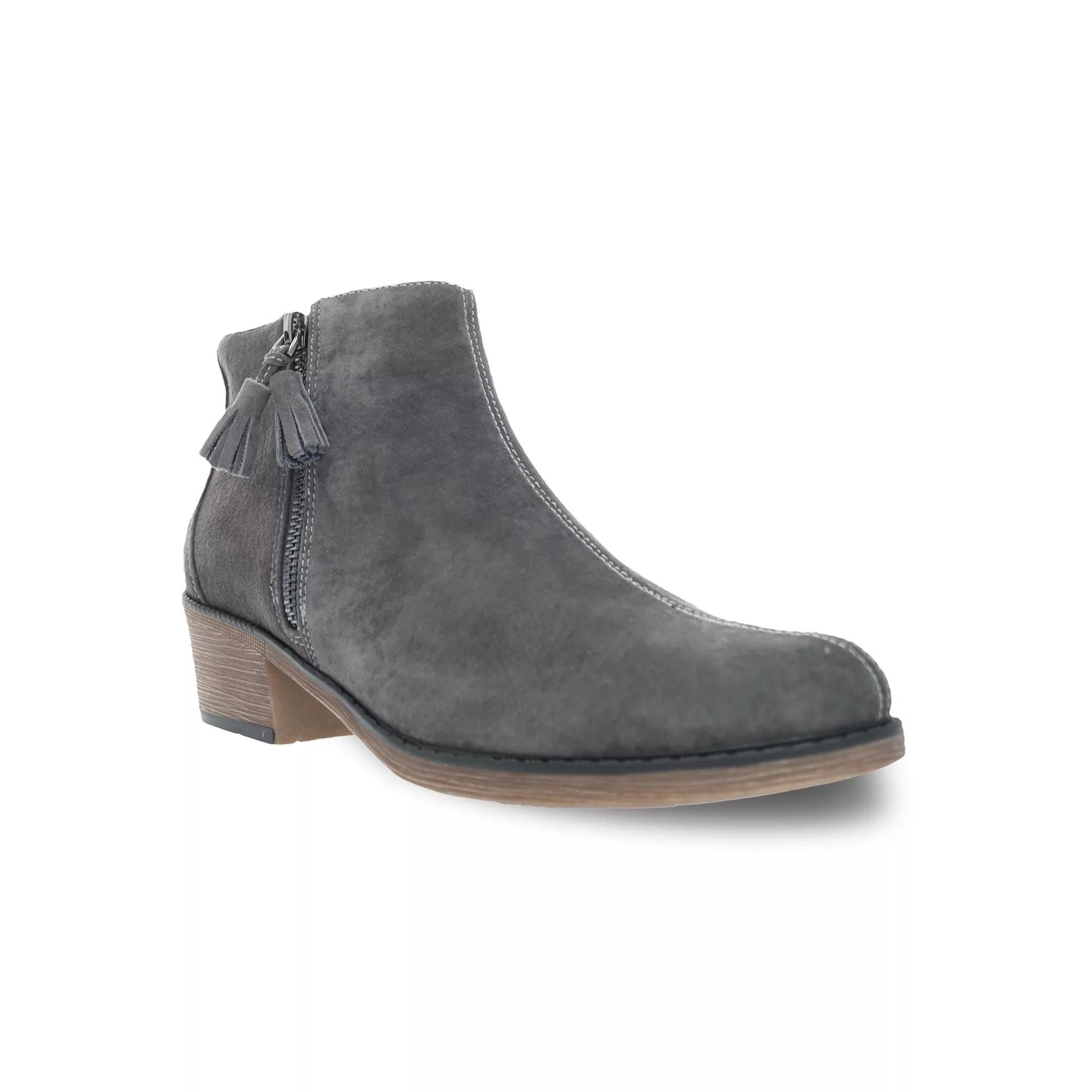Propet Rebel Womens Suede Ankle Boots Product Image