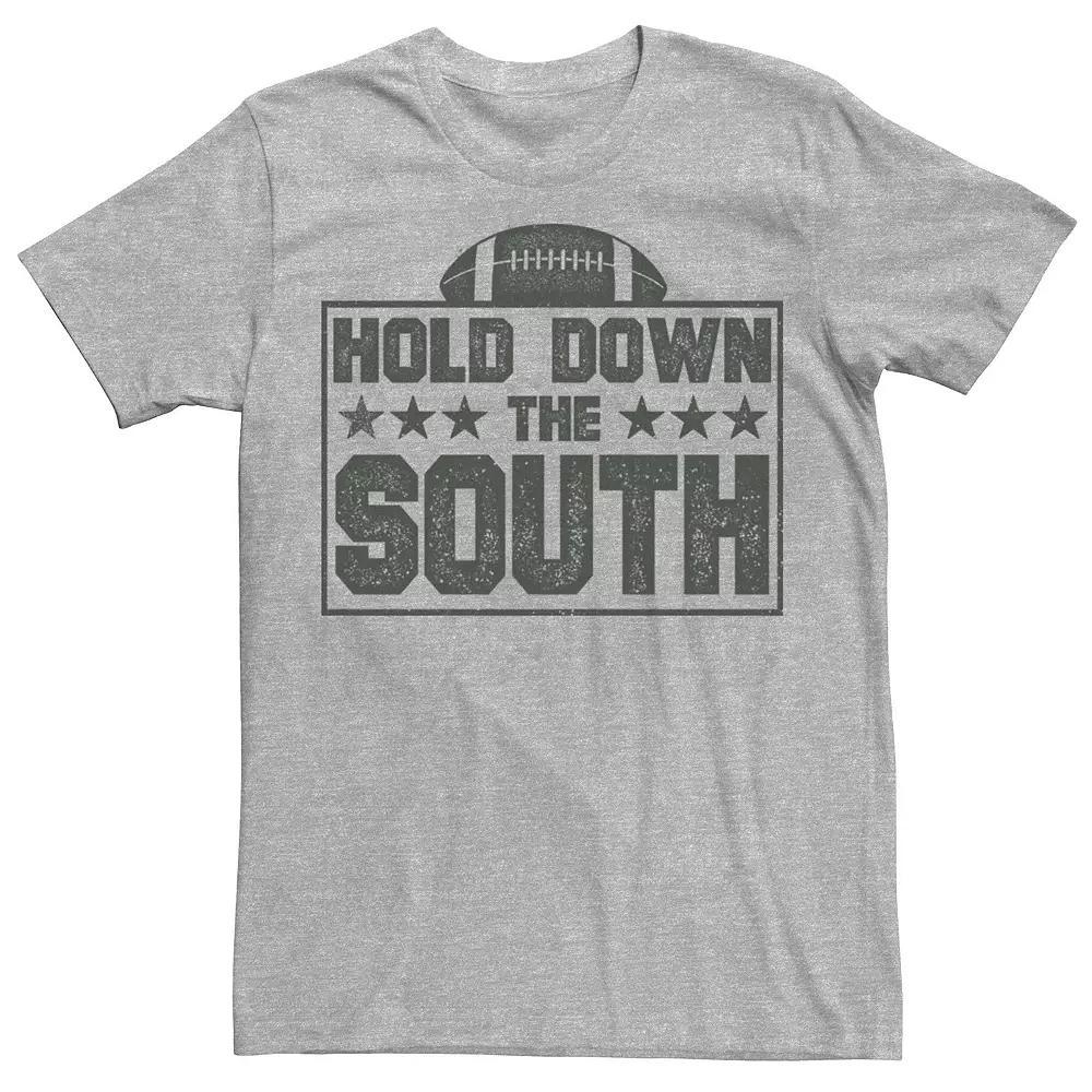 Mens Hold Down The South Football Tee Athletic Grey Product Image