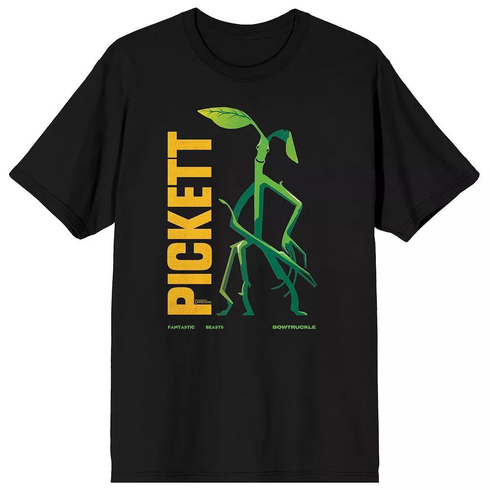 Men's Fantastic Beasts Pickett Tee, Size: Small, Black Product Image