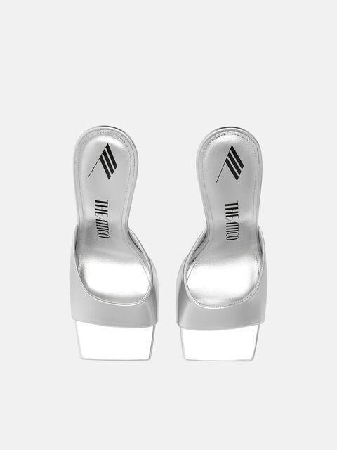 ''Cheope'' silver and crystal mule Product Image