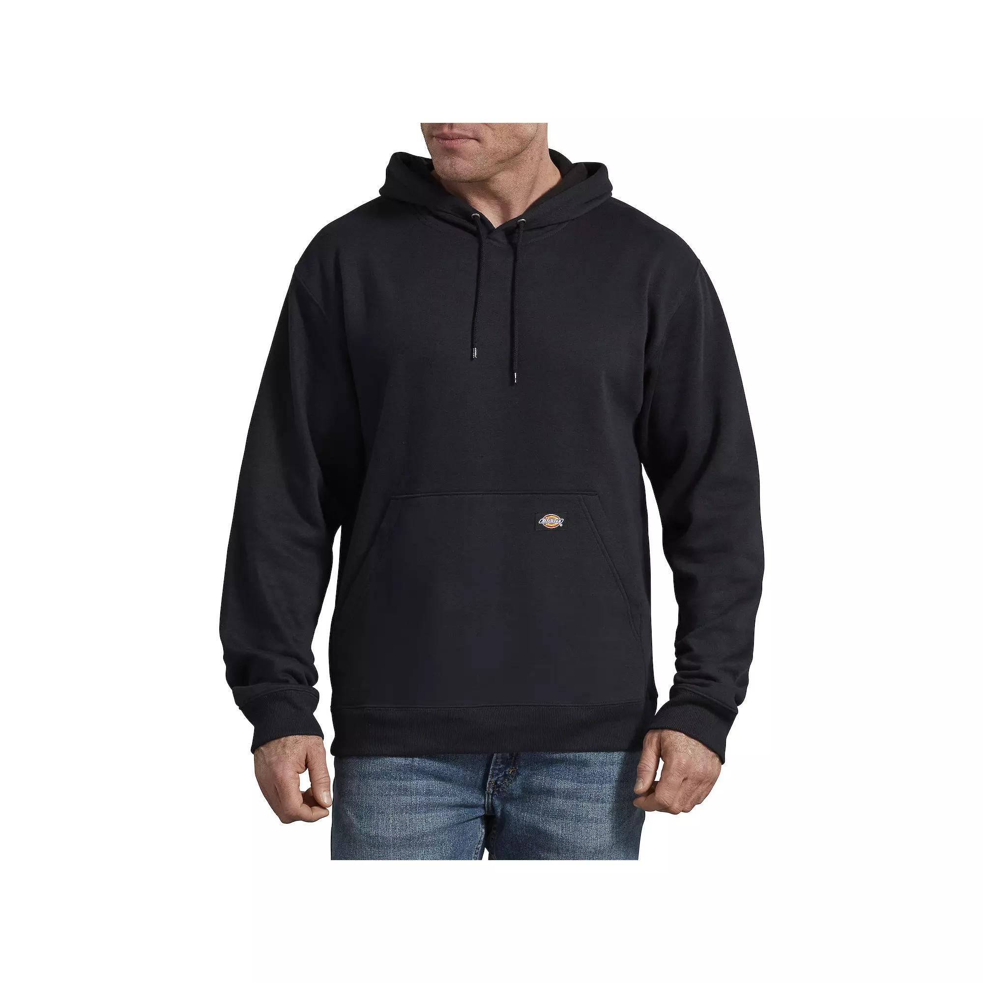 Men's Dickies Fleece Pullover Hoodie, Size: XXL, Black Product Image